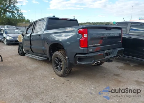 2020 Chevrolet Silverado 1500 4Wd Short Bed Custom Trail Boss from USA, damaged, VIN 1GCPYCEFXLZ180772